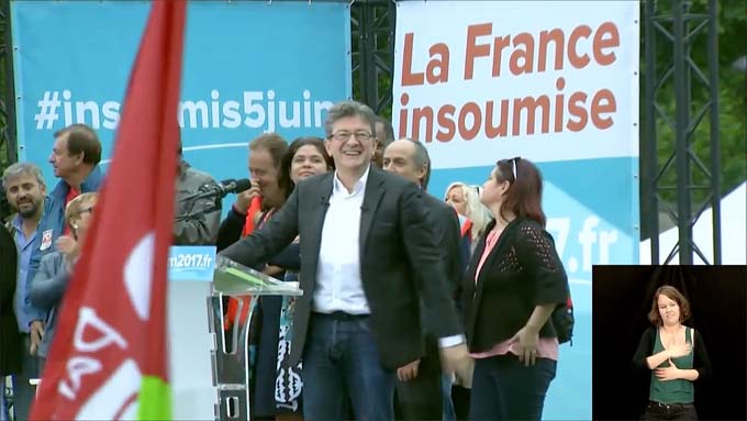 Vidéos de Jeaan-Luc Mélenchon sur Youtube
